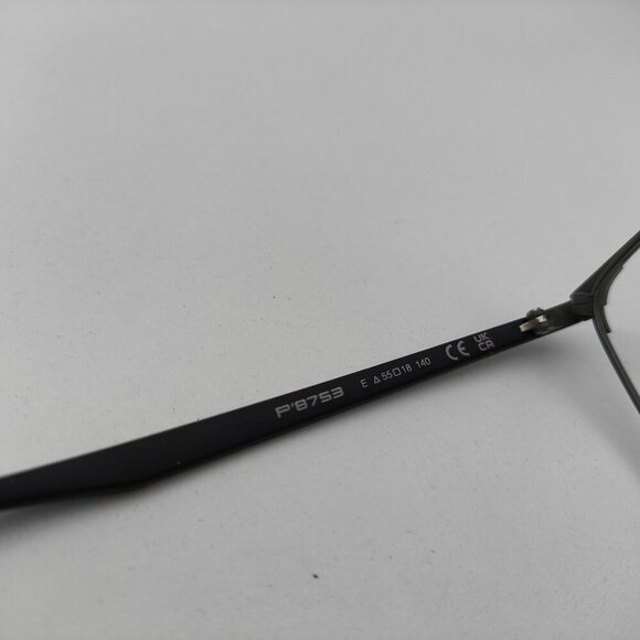 🕶️Made in Italy! Porsche Design P8753 Grey Eyeglasses 55/18 140 /EUM169🕶️ - Picture 5 of 11